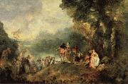 Embarkation from Cythera Jean-Antoine Watteau